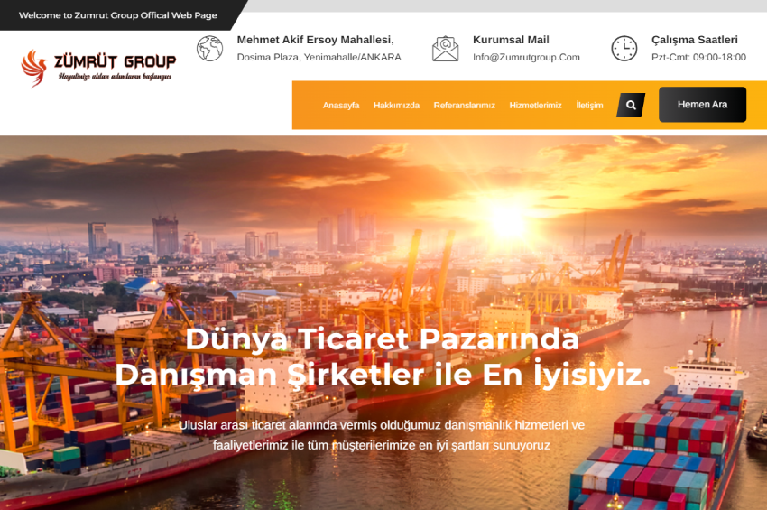 Zümrüt Group Web