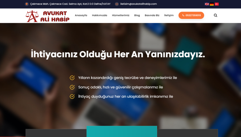 Avukat Ali Habip Website