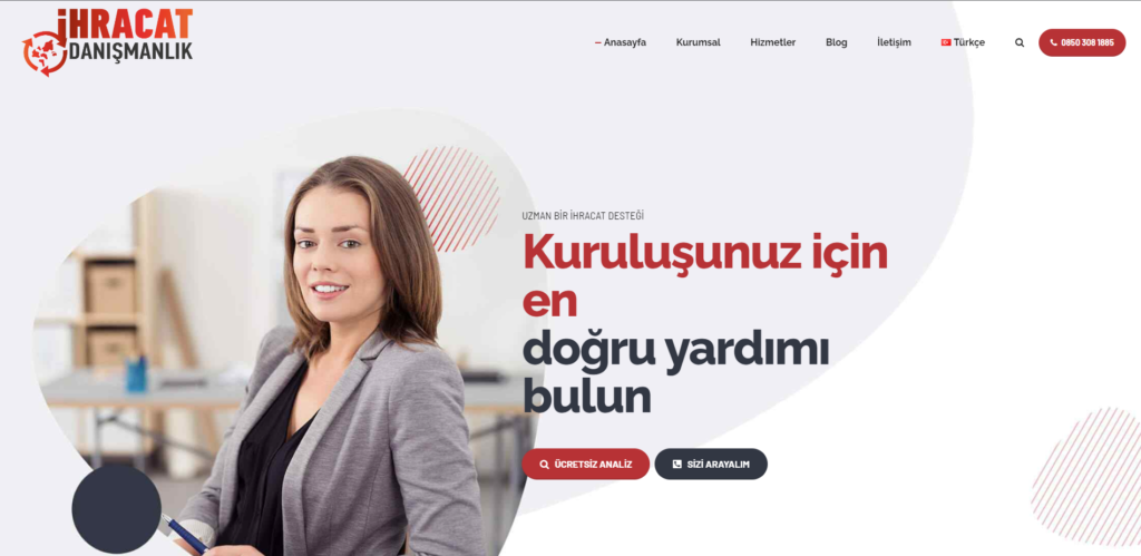 İhracat Danışmanlık Website